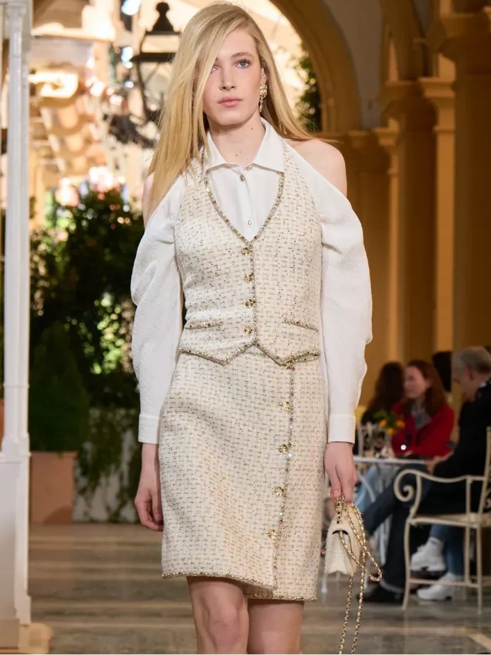 Chanel Tweed Skirt Size EU 36